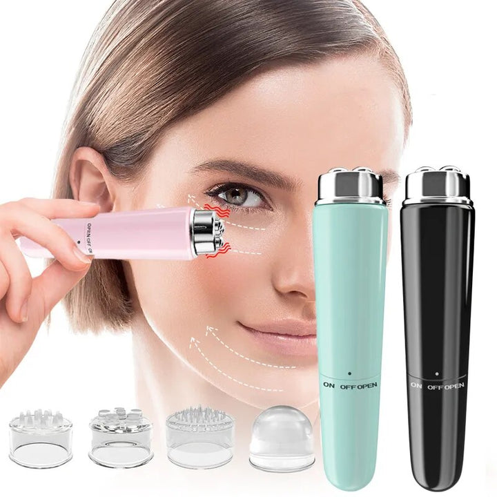 4-in-1 Rechargeable Mini Eye/Facial/Body Massager