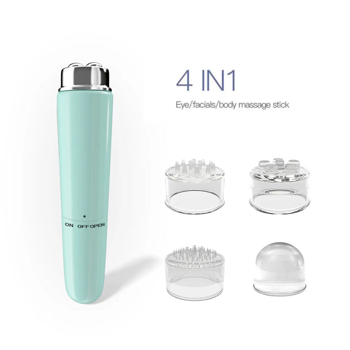 4-in-1 Rechargeable Mini Eye/Facial/Body Massager